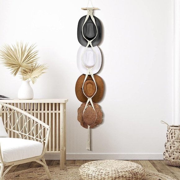 Dainty NYC Other - Boho Macramé Hat Holder